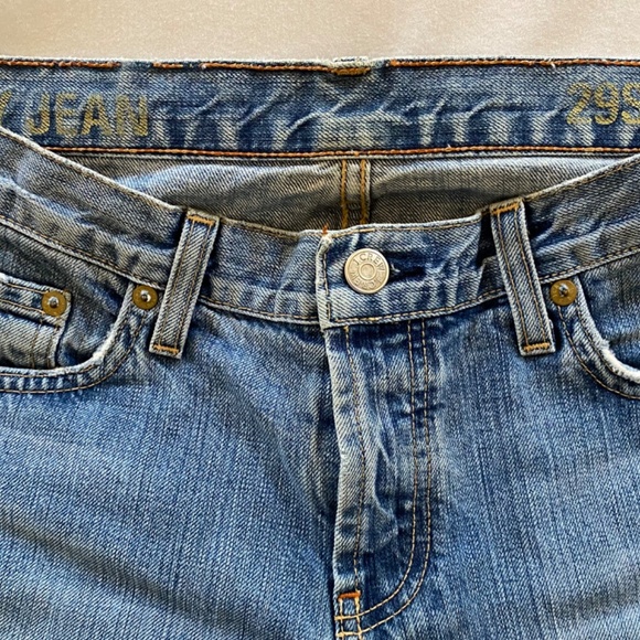 Made in USA Vintage Y2K J Crew BOYJEAN low rise Denim - Picture 3 of 5